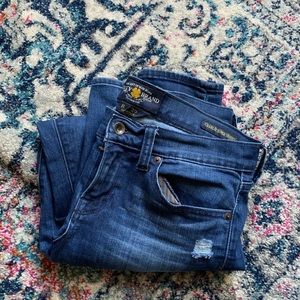 Lucky Brand Charlie Skinny Distressed Jean